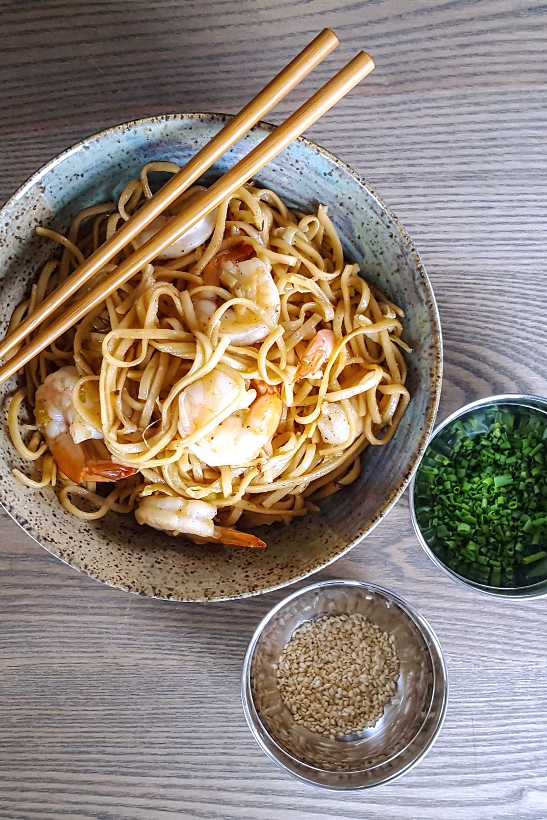 Better Than Take-Out: Spicy Shrimp Udon Noodle Stir Fry | Feast In Thyme