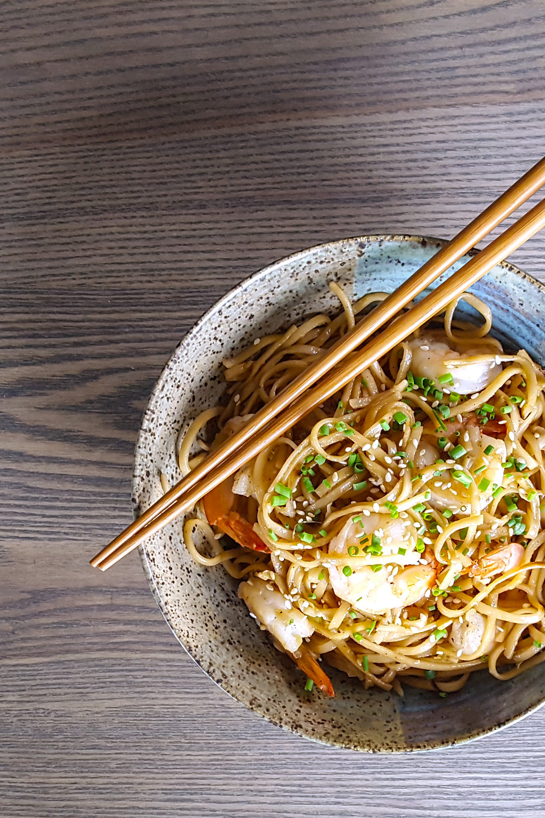 Better Than Take-Out: Spicy Shrimp Udon Noodle Stir Fry | Feast In Thyme